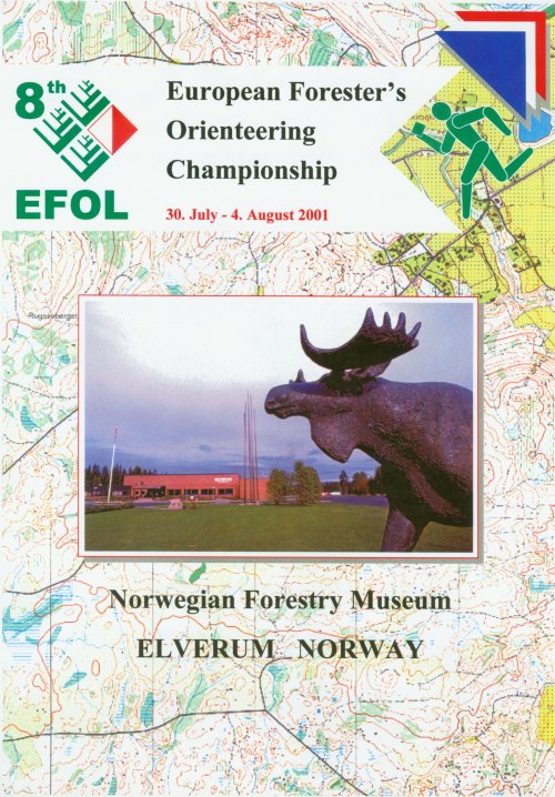 Flyer of 8th EFOL Norway 2001